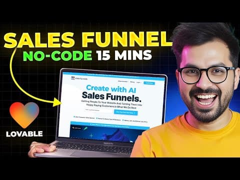 I Built a $4589 Website in Minutes with Lovable.dev 2025 - NO CODE๐ฅ