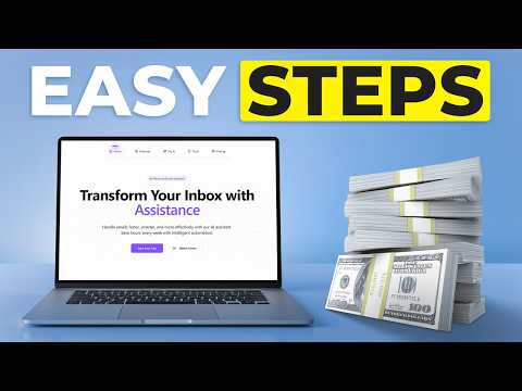 How to Build a $10,000 AI SaaS Landing Page โ No Code Needed!